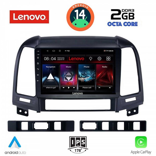 Digital iQ LENOVO LVF 5239_CPA (9inc) MULTIMEDIA TABLET for HYUNDAI SANTA FE  mod. 2005-2013