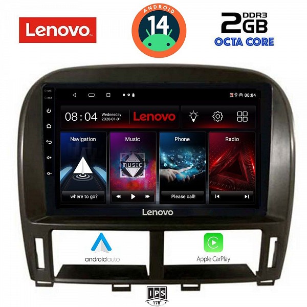 Digital iQ LENOVO LVF 5343_CPA (9inc) MULTIMEDIA TABLET for LEXUS LS 430 ? XF 430 mod. 2000-2006