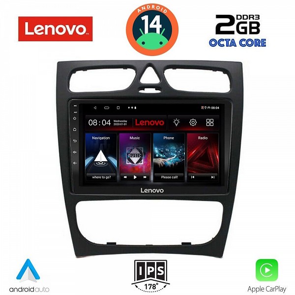 Digital iQ LENOVO LVF 5402_CPA (9inc) MULTIMEDIA TABLET for MERCEDES C (W203) mod. 1999-2004