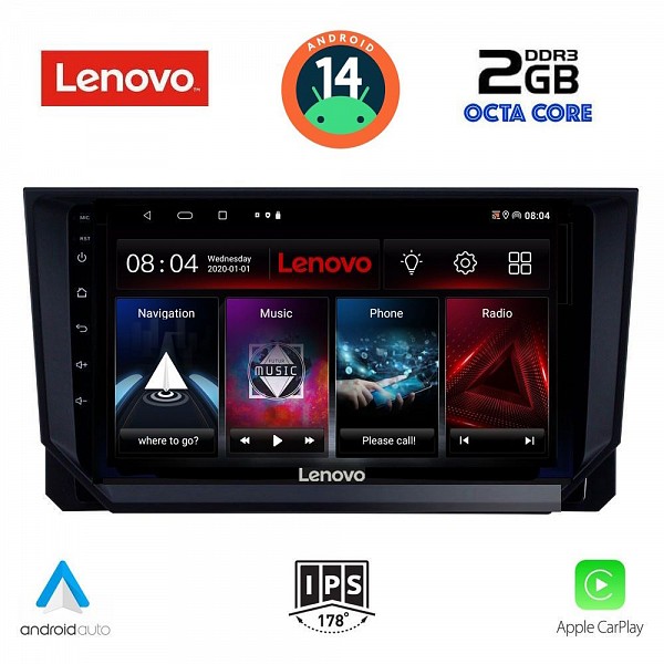 Digital iQ LENOVO LVF 5573_CPA (9inc) MULTIMEDIA TABLET for SEAT ARONA mod. 2018>