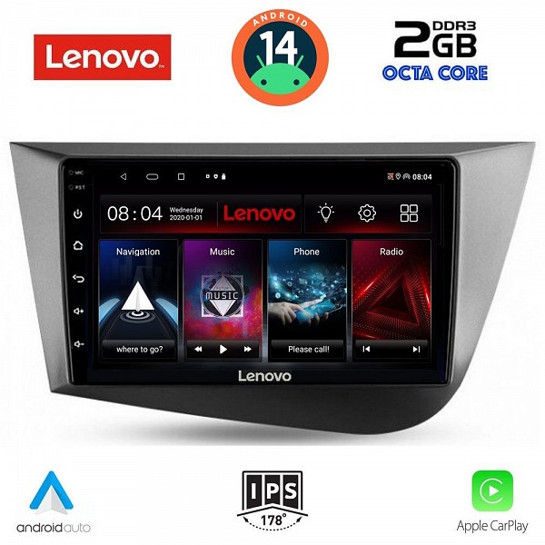 Digital iQ LENOVO LVF 5574_CPA (9inc) MULTIMEDIA TABLET for SEAT LEON mod. 2005-2012