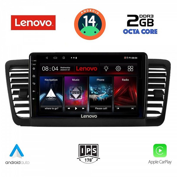 Digital iQ LENOVO LVF 5665_CPA (9inc) MULTIMEDIA TABLET for SUBARU LEGACY - OUTBACK mod. 2002-2008