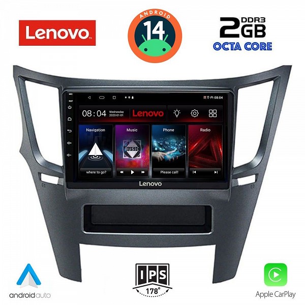 Digital iQ LENOVO LVF 5667_CPA (9inc) MULTIMEDIA TABLET for SUBARU LEGACY ? OUTBACK mod. 2009>