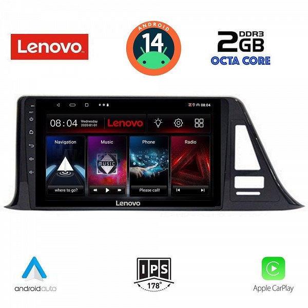Digital iQ LENOVO LVF 5709_CPA (9inc) MULTIMEDIA TABLET for TOYOTA CH-Rmod. 2017>