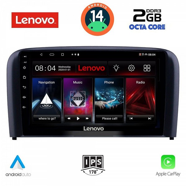 Digital iQ LENOVO LVF 5786_CPA (9inc) MULTIMEDIA TABLET for VOLVO S80 mod. 1999-2006