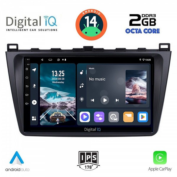DIGITAL IQ RTG 4377_CPA (9inc) MULTIMEDIA TABLET for MAZDA 6 mod. 2008-2012