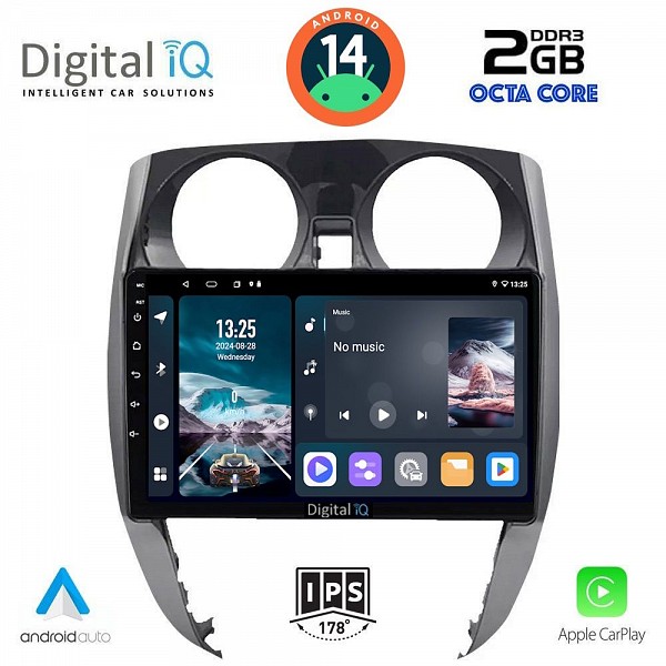 DIGITAL IQ RTG 4464_CPA (10inc) MULTIMEDIA TABLET for NISSAN NOTE mod. 2012>
