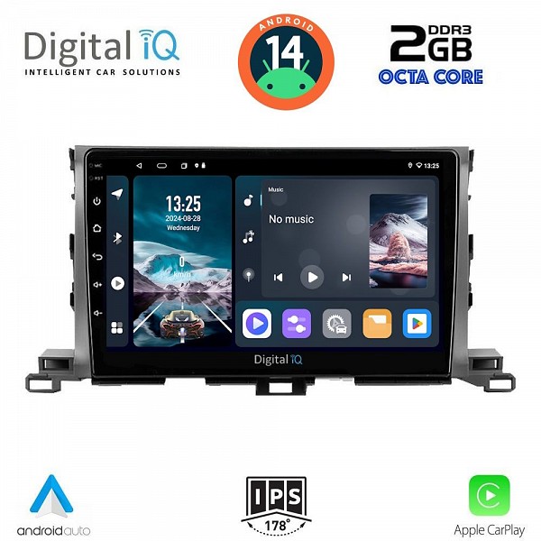 DIGITAL IQ RTG 4700_CPA (10inc) MULTIMEDIA TABLET for TOYOTA HIGHLANDER mod. 2014-2019