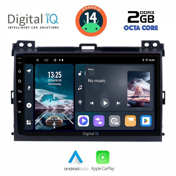 DIGITAL IQ RTG 4723_CPA (9inc) MULTIMEDIA TABLET for TOYOTA LANDCRUISER mod. 2002-2008
