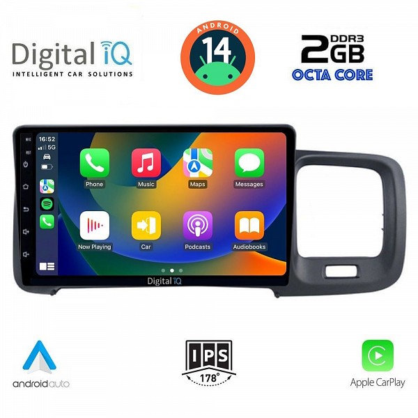 DIGITAL IQ RTG 4785_CPA (9inc) MULTIMEDIA TABLET for VOLVO S60 mod. 2010-2018