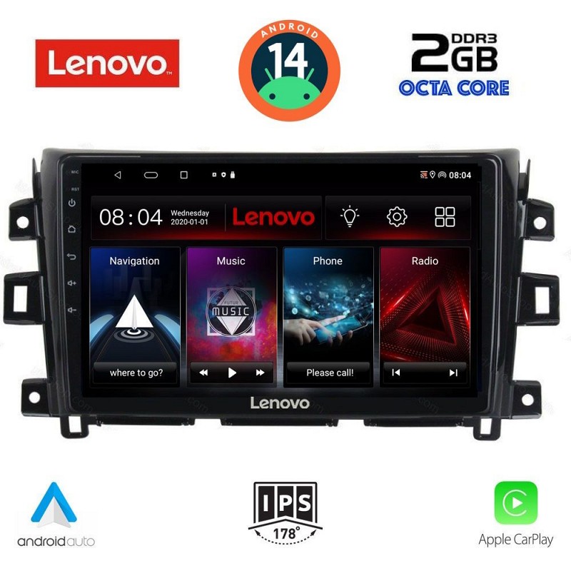 Digital iQ LENOVO LVF 5456_CPA (10inc) MULTIMEDIA TABLET for NISSAN NAVARA mod. 2016>