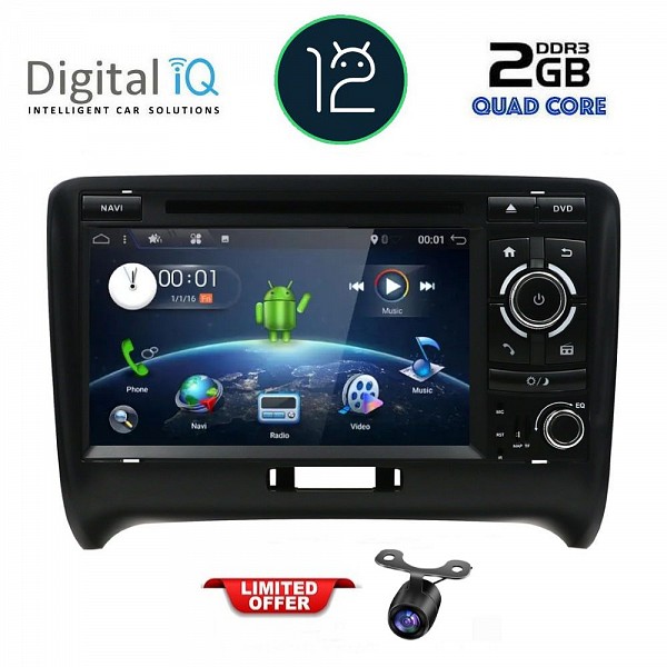 DIGITAL IQ AN 178_GPS (7'' DVD) MULTIMEDIA SYSTEM for AUDI  mod. 2007-2015