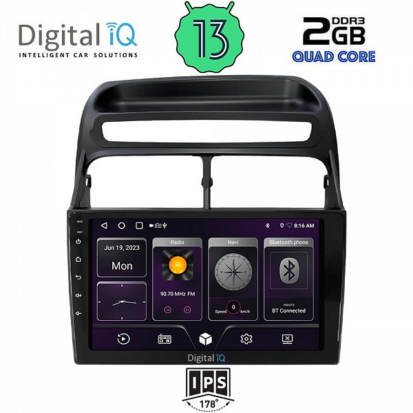 DIGITAL IQ BXB 1129_GPS (9inc) MULTIMEDIA TABLET for FIAT LINEA mod. 2007-2011