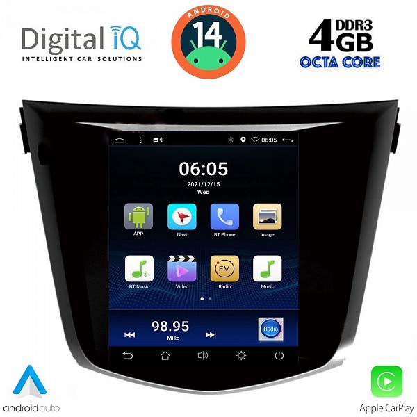 DIGITAL IQ BXF 6968_CPAA TESLA STYLE for NISSAN QASHQAI - XTRAIL mod. 2014>