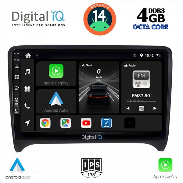 DIGITAL IQ BXF 6009_CPAA (9inc) MULTIMEDIA TABLET for AUDI TT  mod. 2007-2015
