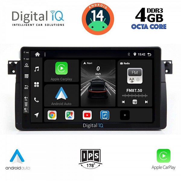 DIGITAL IQ BXF 6042_CPAA (9inc) MULTIMEDIA TABLET for BMW E46 mod. 1998-2005