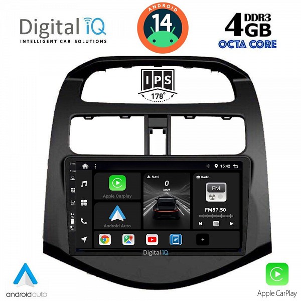 DIGITAL IQ BXF 6078_CPAA (9inc) MULTIMEDIA TABLET for CHEVROLET SPARK mod. 2009-2015