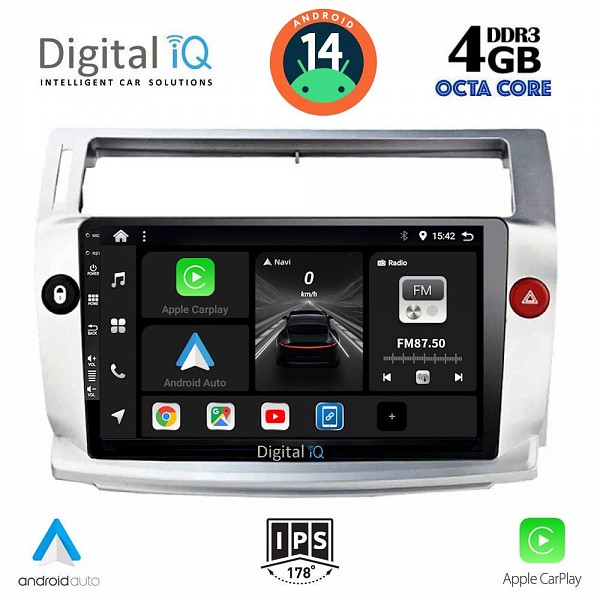 DIGITAL IQ BXF 6084_CPAA (9inc) MULTIMEDIA TABLET for CITROEN C4  mod. 2004-2011