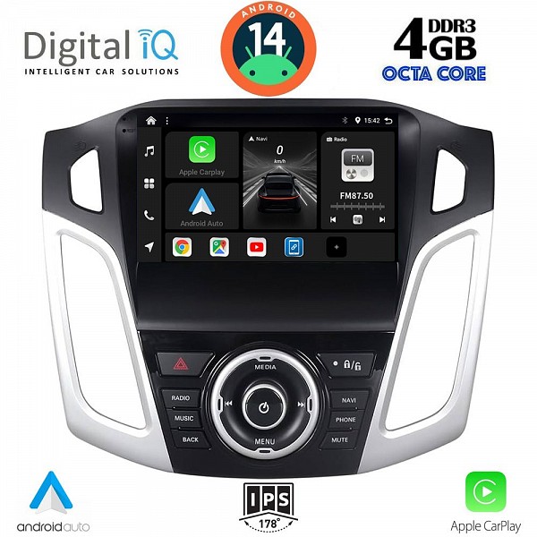 DIGITAL IQ BXF 6157_CPAA (9inc) MULTIMEDIA TABLET for FORD FOCUS mod. 2011-2018