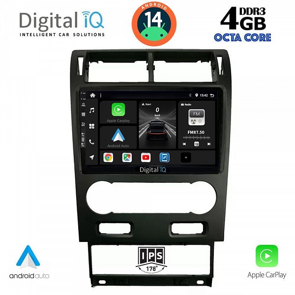 DIGITAL IQ BXF 6161_CPAA (9inc) MULTIMEDIA TABLET for FORD MONDEO mod. 2003-2006