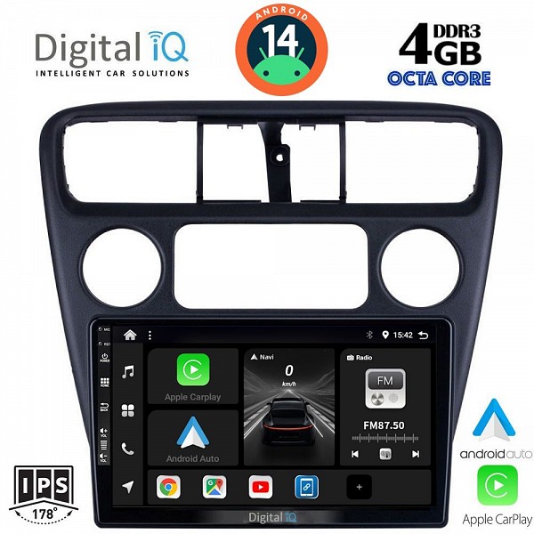 DIGITAL IQ BXF 6181_CPAA (9inc) MULTIMEDIA TABLET for HONDA ACCORD COUPE mod. 1998-2004