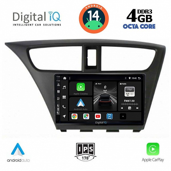 DIGITAL IQ BXF 6190_CPAA (9inc) MULTIMEDIA TABLET for HONDA CIVIC  mod. 2012-2016