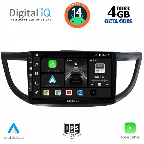 DIGITAL IQ BXF 6198_CPAA (10inc) MULTIMEDIA TABLET for HONDA CRV mod. 2013-2017