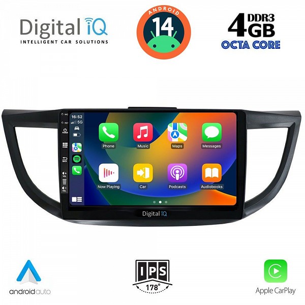 DIGITAL IQ BXF 6198_CPAA (10inc) MULTIMEDIA TABLET for HONDA CRV mod. 2013-2017