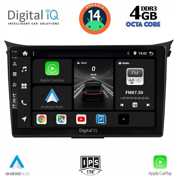 DIGITAL IQ BXF 6232_CPAA (9inc) MULTIMEDIA TABLET for HYUNDAI i30  mod. 2012-2017