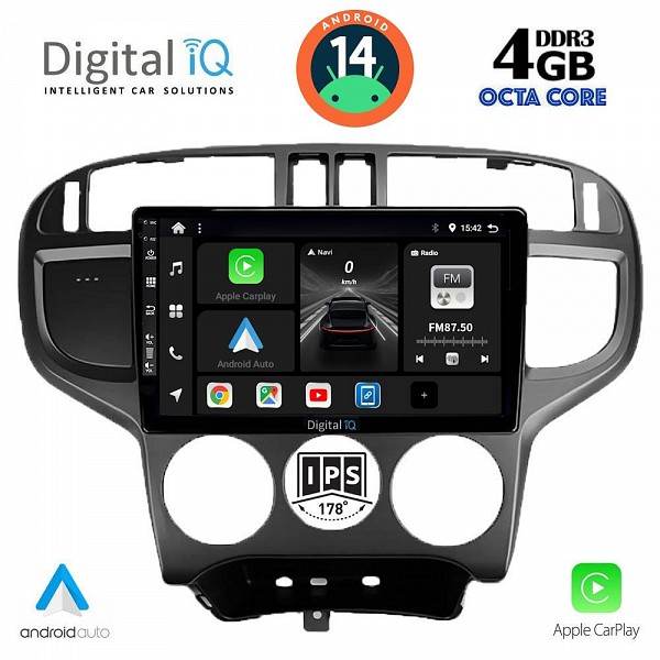 DIGITAL IQ BXF 6240_CPAA (9inc) MULTIMEDIA TABLET for HYUNDAI MATRIX mod. 2001-2010