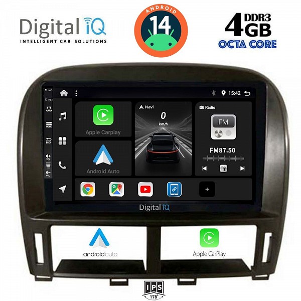 DIGITAL IQ BXF 6343_CPAA (9inc) MULTIMEDIA TABLET for LEXUS LS 430 ? XF 430 mod. 2000-2006
