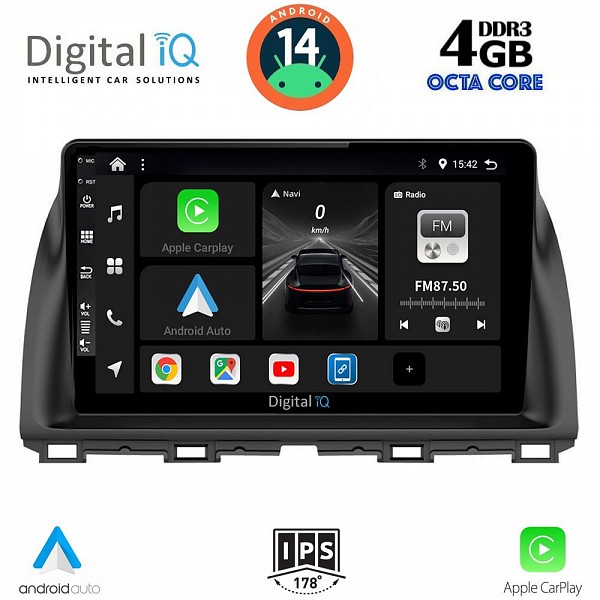 DIGITAL IQ BXF 6380_CPAA (10inc) MULTIMEDIA TABLET for MAZDA CX5 mod. 2013-2017