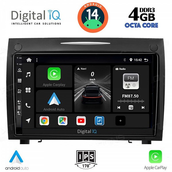 DIGITAL IQ BXF 6419_CPAA (9inc) MULTIMEDIA TABLET for MERCEDES SLK R171 mod. 2004-2010