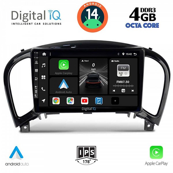 DIGITAL IQ BXF 6452_CPAA (9inc) MULTIMEDIA TABLET for NISSAN JUKE mod. 2009-2020