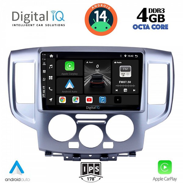 DIGITAL IQ BXF 6458_CPAA (9inc) MULTIMEDIA TABLET for NISSAN NV 200 mod. 2009>