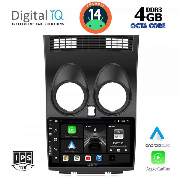 DIGITAL IQ BXF 6466_CPAA (9inc) MULTIMEDIA TABLET for NISSAN QASHQAI mod. 2007-2014