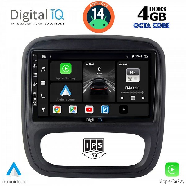 DIGITAL IQ BXF 6499_CPAA (9inc) MULTIMEDIA TABLET for OPEL VIVARO ? RENAULT TRAFIC ? FIAT TALENDO ? NISSAN NV 300 mod. 2014>