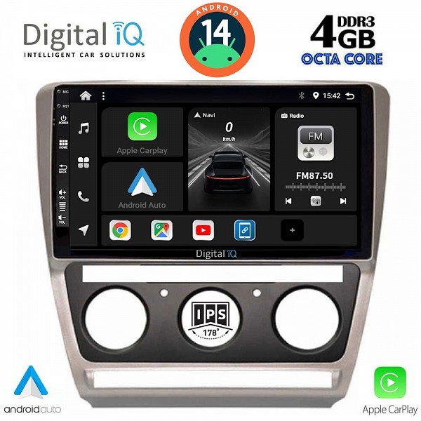 DIGITAL IQ BXF 6595_CPAA (10inc) MULTIMEDIA TABLET for SKODA OCTAVIA 5 mod. 2005-2012
