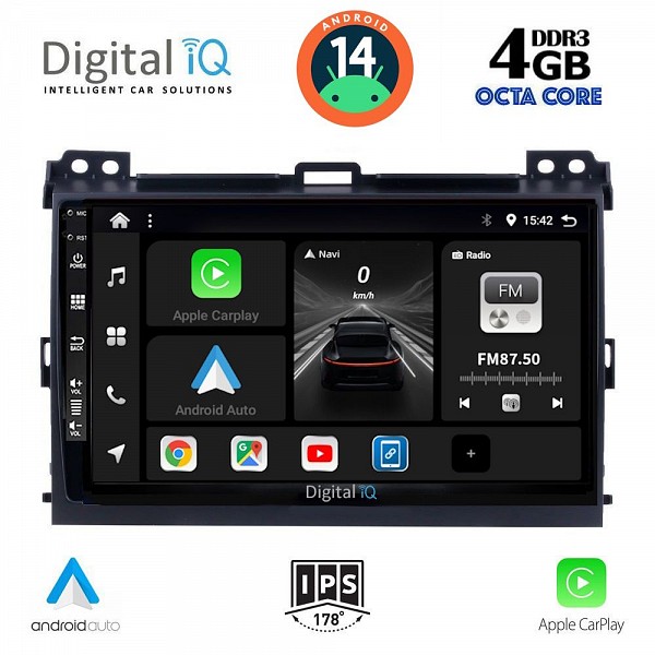 DIGITAL IQ BXF 6723_CPAA (9inc) MULTIMEDIA TABLET for TOYOTA LANDCRUISER mod. 2002-2008