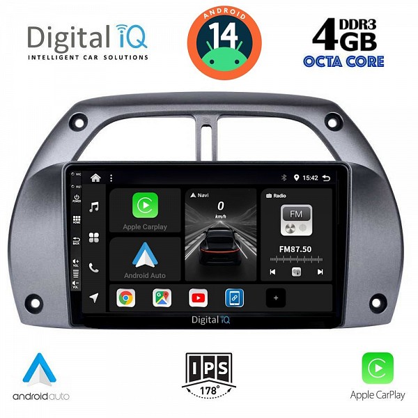 DIGITAL IQ BXF 6730_CPAA A/C (9inc) MULTIMEDIA TABLET for TOYOTA RAV 4 mod. 2000-2006