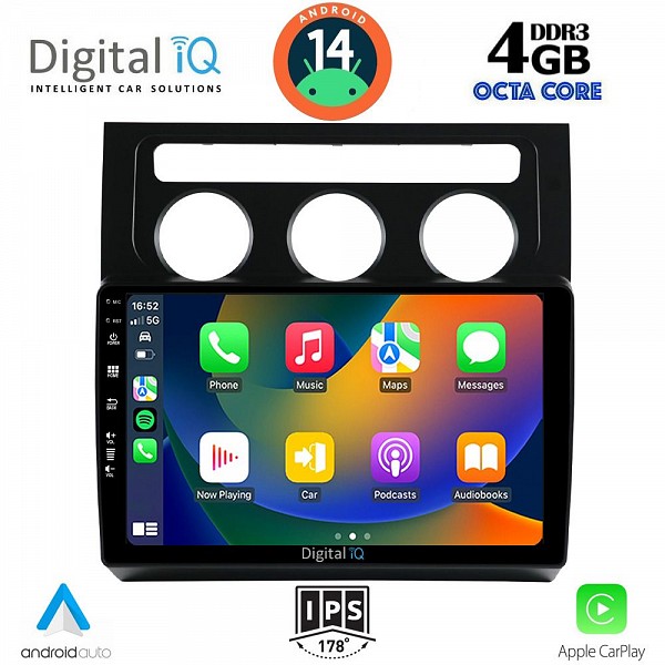 DIGITAL IQ BXF 6767_CPAA CLIMA (10inc) MULTIMEDIA TABLET for VW TOURAN mod. 2003-2010