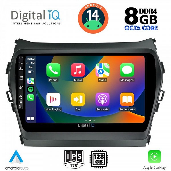DIGITAL IQ BXF 7238_CPAA (9inc) MULTIMEDIA TABLET for HYUNDAI IX45 mod. 2013-2017