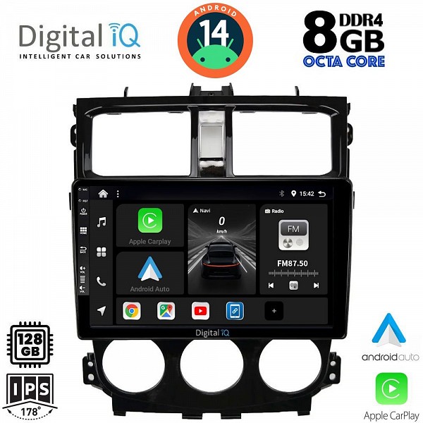 DIGITAL IQ BXF 7435_CPAA (9inc) MULTIMEDIA TABLET for MITSUBISHI COLT mod. 2013-2023