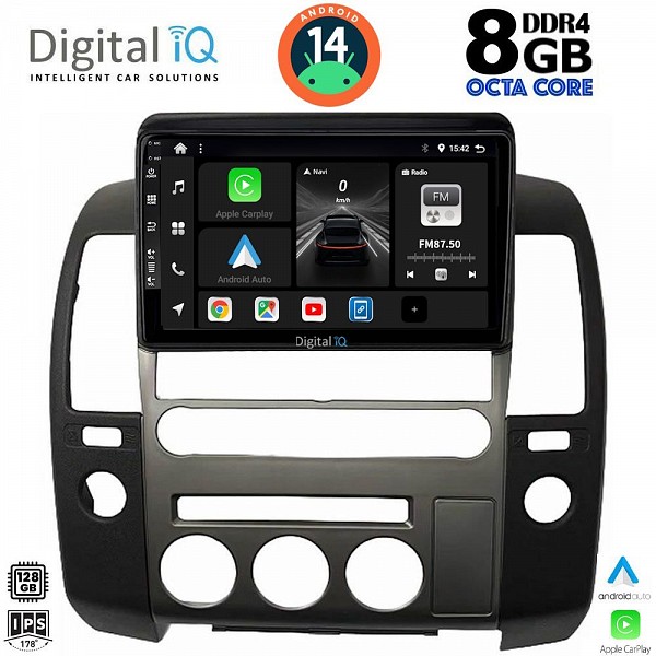 DIGITAL IQ BXF 7454_CPAA (ORIG.NAVI) (9inc) MULTIMEDIA TABLET for NISSAN NAVARA D40 mod. 2006-2011  Original Navi