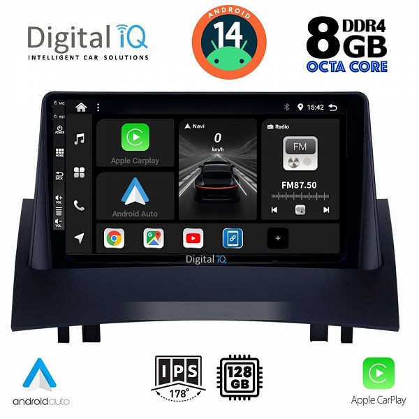 DIGITAL IQ BXF 7555_CPAA (9inc) MULTIMEDIA TABLET for RENAULT MEGANE 2 mod. 2002-2008