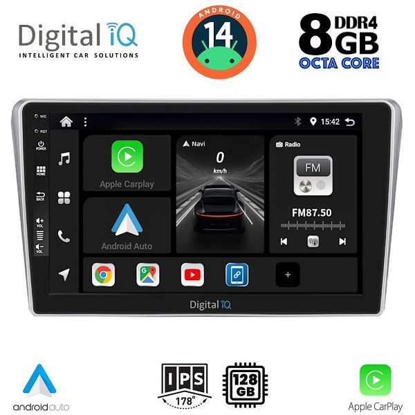DIGITAL IQ BXF 7704_CPAA (9inc) MULTIMEDIA TABLET for TOYOTA AVENSIS (T25) mod. 2003-2009