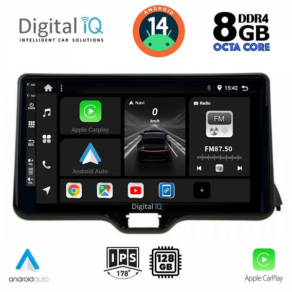 DIGITAL IQ BXF 7738_CPAA (10inc) MULTIMEDIA TABLET for TOYOTA YARIS mod. 2020>