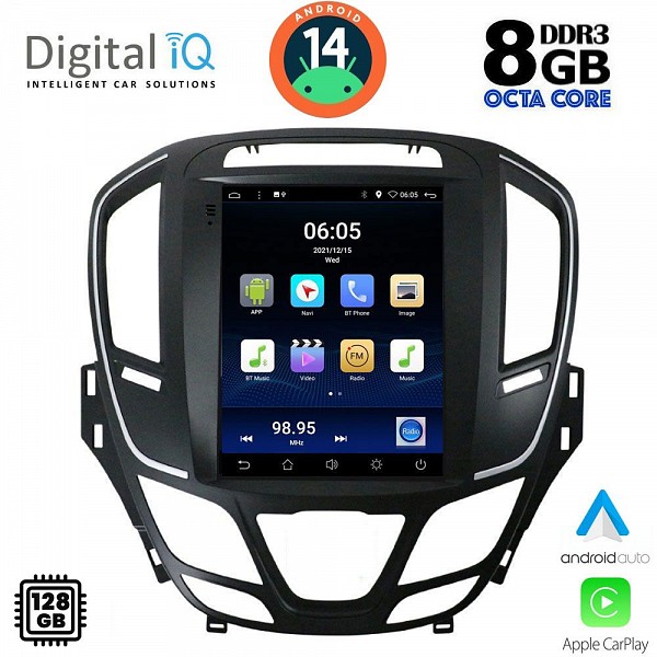 DIGITAL IQ BXF 7915_CPAA TESLA STYLE for OPEL INSIGNIA II 2014-2017