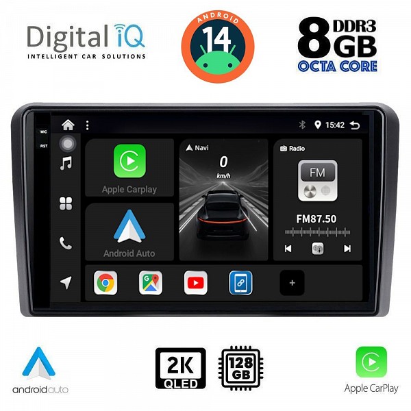 DIGITAL IQ BXF 8003_CPAA (9inc) MULTIMEDIA TABLET for AUDI A3 mod. 2003-2012