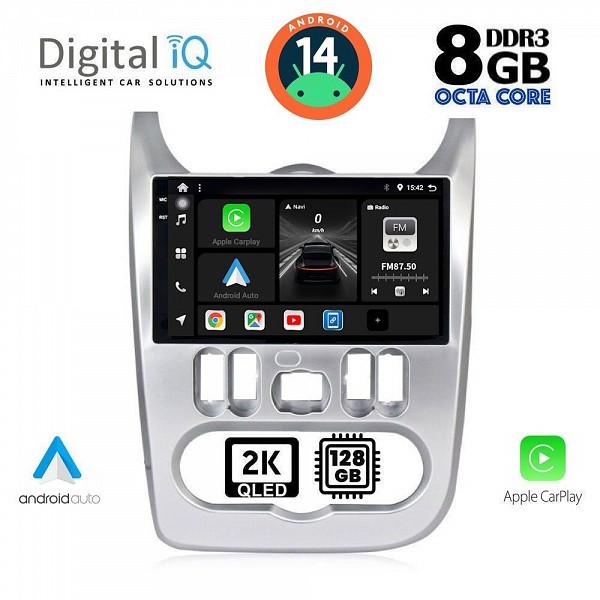 DIGITAL IQ BXF 8101_CPAA (9inc) MULTIMEDIA TABLET for DACIA DUSTER ? LOGAN ? SANDERO mod. 2006-2012